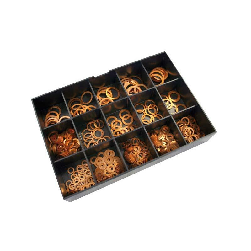 Coffret rondelles cuivre BIHR 400 pièces - Dr Rider