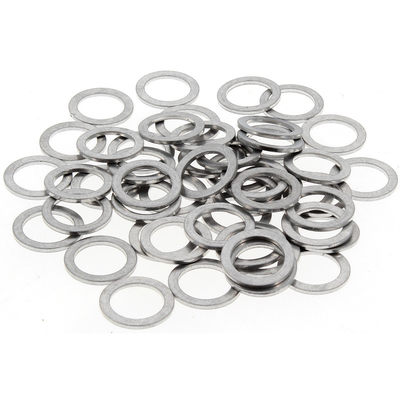 Rondelles alu BIHR 14x20x1,5mm 50 pièces - Dr Rider