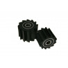 Roulette de chaîne BIHR Blade noir Ø38mm