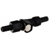 Raccords rapides BIHR Ø8mm double blocage noir - Dr Rider