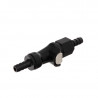 Raccords rapides BIHR Ø6mm double blocage noir - Dr Rider