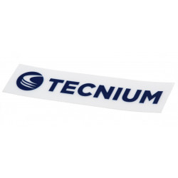Autocollant TECNIUM Logo fond transparent 120x30 - Dr Rider