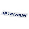 Autocollant TECNIUM Logo fond transparent 120x30 - Dr Rider