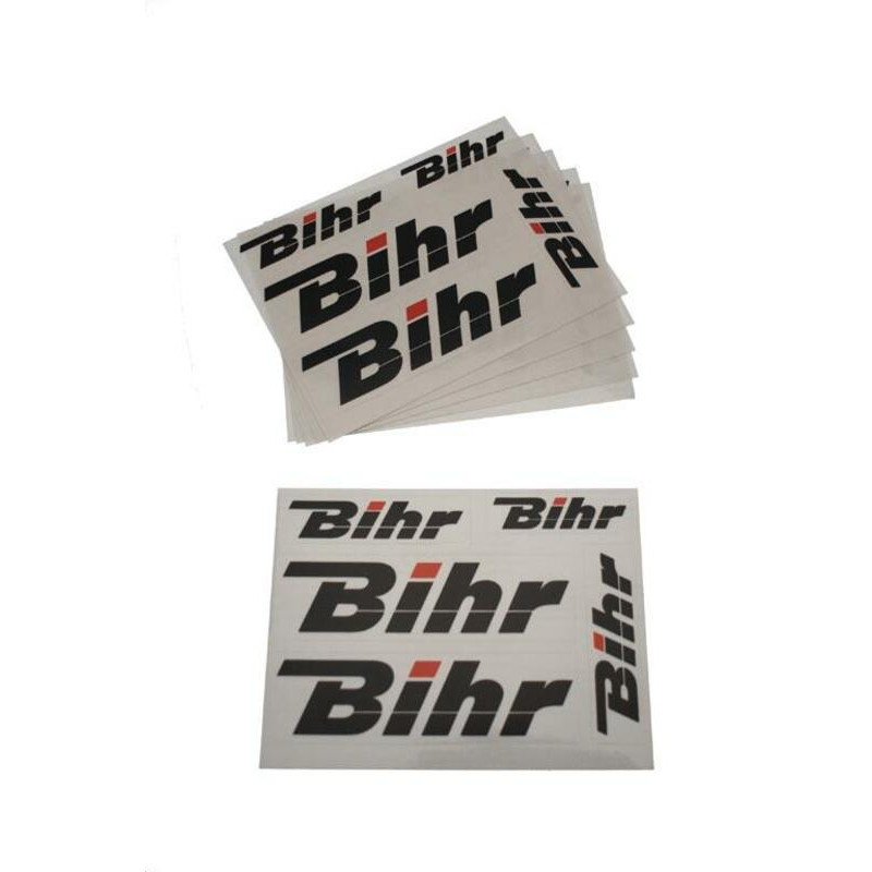 Autocollants BIHR noir - Dr Rider