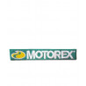 Badge MOTOREX tissu 90 x 55mm vert - Dr Rider