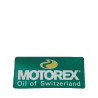 Badge MOTOREX plastique 120 x 55mm vert - Dr Rider