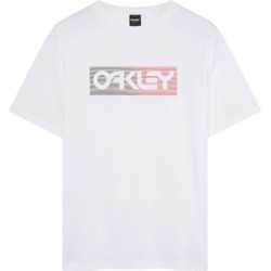 T-Shirt OAKLEY Dual B1B Logo Tee - blanc - Dr Rider