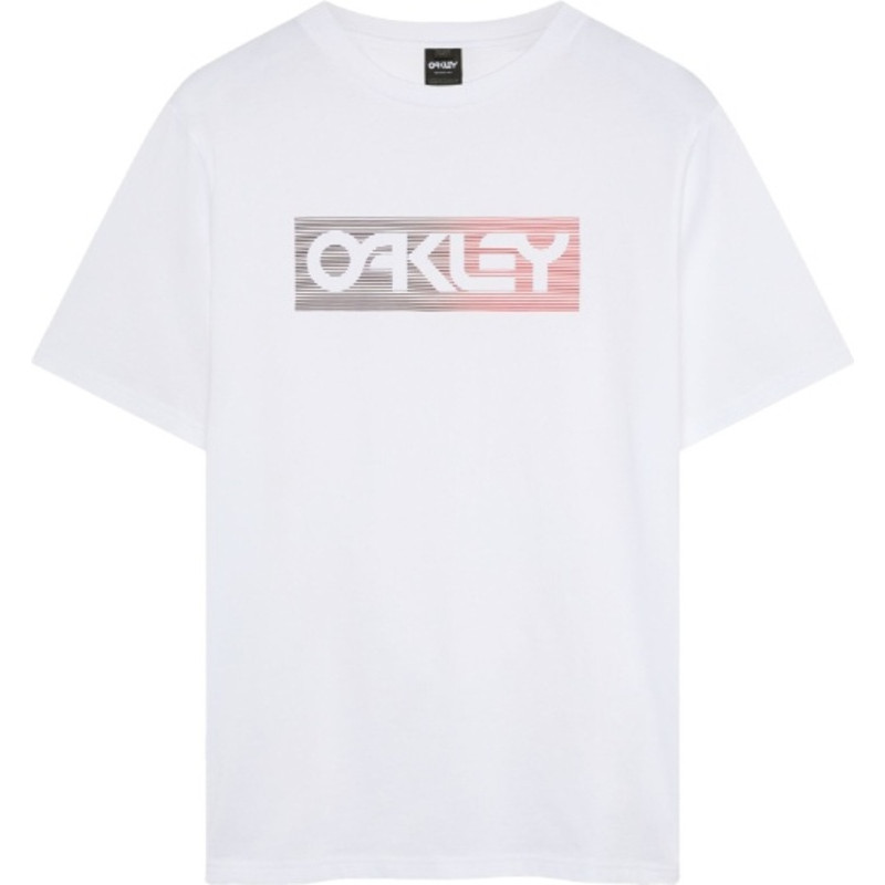 T-Shirt OAKLEY Dual B1B Logo Tee - blanc - Dr Rider