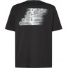T-Shirt OAKLEY Stacked Flow - Pitch Black - Dr Rider