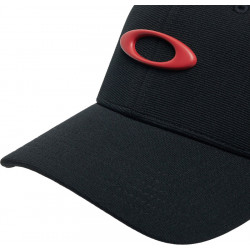 Casquette OAKLEY Tincan - Pitch Black/Flame Red - Dr Rider