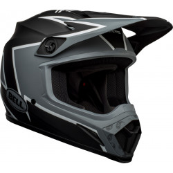 Casque BELL MX-9 Mips Twitch - Mat Noir/Gris/Blanc - Dr Rider