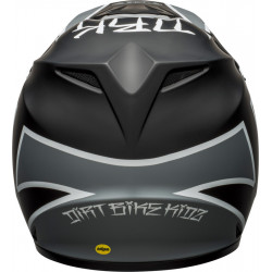 Casque BELL MX-9 Mips Twitch - Mat Noir/Gris/Blanc - Dr Rider