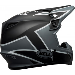 Casque BELL MX-9 Mips Twitch - Mat Noir/Gris/Blanc - Dr Rider