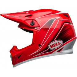 Casque BELL MX-9 Mips - Zone Gloss Red - Dr Rider