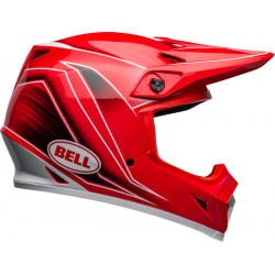 Casque BELL MX-9 Mips - Zone Gloss Red - Dr Rider