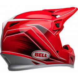 Casque BELL MX-9 Mips - Zone Gloss Red - Dr Rider