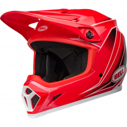 Casque BELL MX-9 Mips - Zone Gloss Red - Dr Rider
