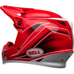 Casque BELL MX-9 Mips - Zone Gloss Red - Dr Rider