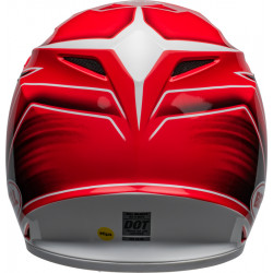 Casque BELL MX-9 Mips - Zone Gloss Red - Dr Rider