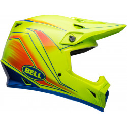 Casque BELL MX-9 Mips - Zone Gloss Retina Sear - Dr Rider