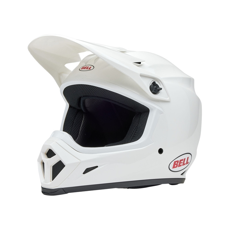 Casque BELL MX-9 Mips - Gloss Solid White - Dr Rider