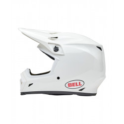 Casque BELL MX-9 Mips - Gloss Solid White - Dr Rider