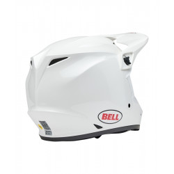 Casque BELL MX-9 Mips - Gloss Solid White - Dr Rider