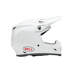 Casque BELL MX-9 Mips - Gloss Solid White - Dr Rider