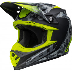 Casque BELL Moto-9 Mips - Venom Matte Black Camo/Hi-Viz Yellow - Dr Rider