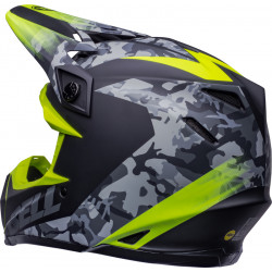 Casque BELL Moto-9 Mips - Venom Matte Black Camo/Hi-Viz Yellow - Dr Rider