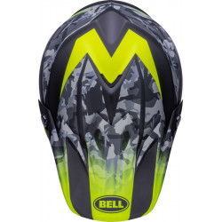 Casque BELL Moto-9 Mips - Venom Matte Black Camo/Hi-Viz Yellow - Dr Rider