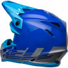 Casque BELL Moto-9 Mips - Louver Gloss Gray/Blue - Dr Rider