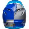 Casque BELL Moto-9 Mips - Louver Gloss Gray/Blue - Dr Rider