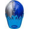 Casque BELL Moto-9 Mips - Louver Gloss Gray/Blue - Dr Rider