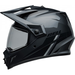 Casque BELL MX-9 Adventure MIPS - Alpine Gloss Charcoal/Silver - Dr Rider