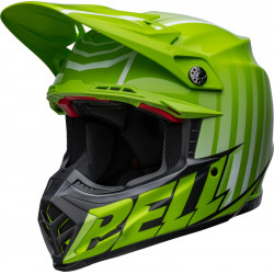 Casque BELL Moto-9S Flex - Sprint Matte/Gloss Green/Black - Dr Rider