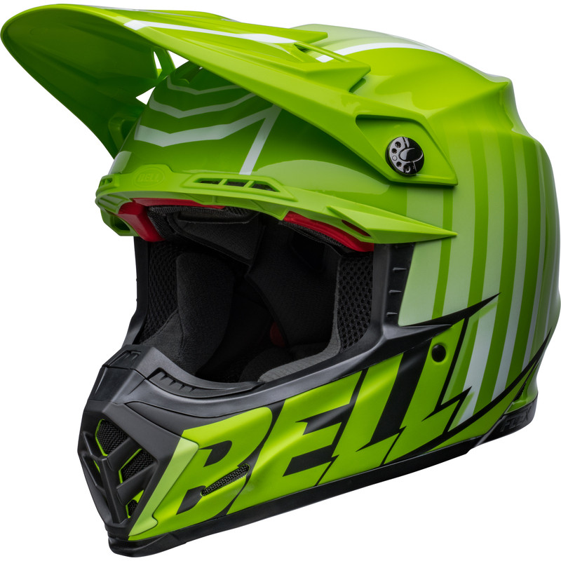 Casque BELL Moto-9S Flex - Sprint Matte/Gloss Green/Black - Dr Rider