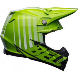 Casque BELL Moto-9S Flex - Sprint Matte/Gloss Green/Black - Dr Rider