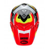 Casque BELL Moto-9S Flex - Renen Nova Gloss Black/Red - Dr Rider