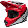 Casque BELL Moto-9S Flex - Rail Gloss Red/White - Dr Rider