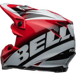 Casque BELL Moto-9S Flex - Rail Gloss Red/White - Dr Rider