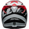 Casque BELL Moto-9S Flex - Rail Gloss Red/White - Dr Rider