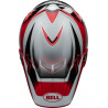 Casque BELL Moto-9S Flex - Rail Gloss Red/White - Dr Rider
