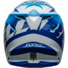 Casque BELL Moto-9S Flex - Rail Gloss Blue/White - Dr Rider