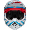 Casque BELL Moto-9S Flex - Banshee Gloss White/Red - Dr Rider