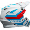 Casque BELL Moto-9S Flex - Banshee Gloss White/Red - Dr Rider