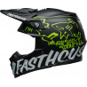 Casque BELL Moto-9S Flex - Fasthouse MC Core Matte Black/Yellow - Dr Rider