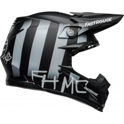 Casque BELL Moto-9S Flex - Fasthouse MC Core Matte Black/Yellow - Dr Rider