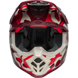 Casque BELL Moto-9S Flex - Ferrandis Méchant Gloss Red/Silver - Dr Rider