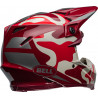 Casque BELL Moto-9S Flex - Ferrandis Méchant Gloss Red/Silver - Dr Rider